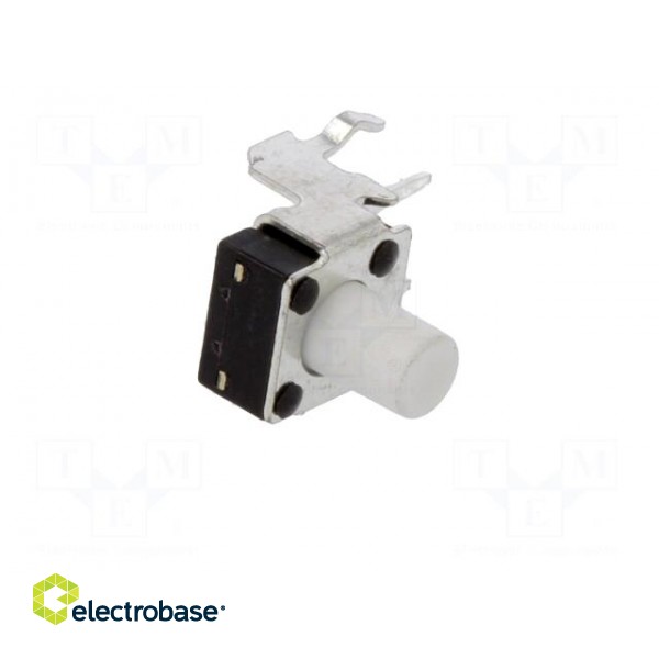 Microswitch TACT | SPST-NO | Pos: 2 | 0.05A/24VDC | THT | none | OFF-(ON) paveikslėlis 2