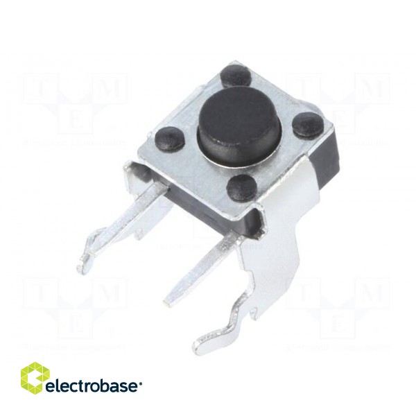 Microswitch TACT | SPST-NO | Pos: 2 | 0.05A/24VDC | THT | none | ON-(OFF) paveikslėlis 1