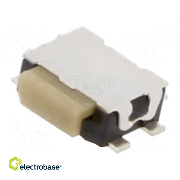 Microswitch TACT | SPST-NO | Pos: 2 | 0.05A/32VDC | SMT | 3N | OFF-(ON)