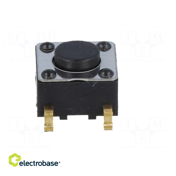 Microswitch TACT | SPST | Pos: 2 | 0.01A/28VDC | 6.2x6.2x4.4mm | 4.4mm image 8
