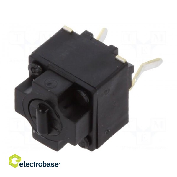 Microswitch TACT | SPST | Pos: 2 | 0.02A/15VDC | THT | none | 7.45mm