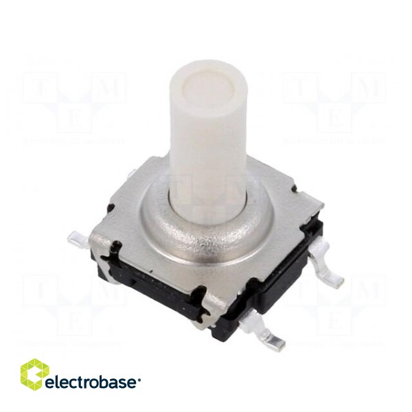 Microswitch TACT | SPST | Pos: 2 | 0.05A/12VDC | SMD | none | 2.94N | 10mm