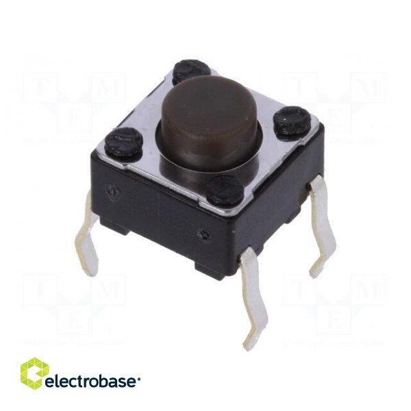 Microswitch TACT | SPST | Pos: 2 | 0.05A/12VDC | THT | 1.6N | 6x6x3.5mm