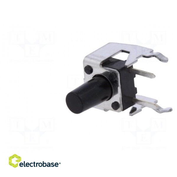 Microswitch TACT | SPST | Pos: 2 | 0.05A/12VDC | THT | 1N | 6x6x3.5mm image 2