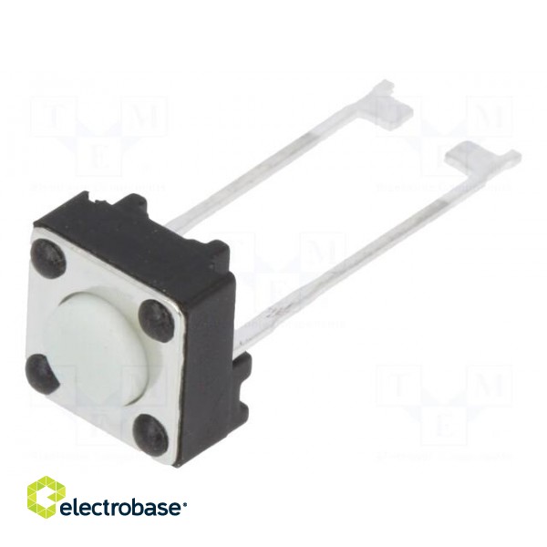 Microswitch TACT | SPST | Pos: 2 | 0.05A/12VDC | THT | none | 1.57N | 4.3mm