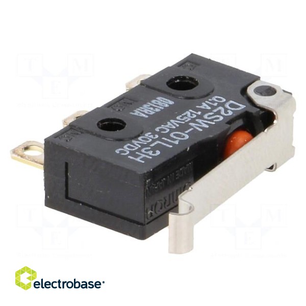 Microswitch SNAP ACTION | 0.1A/125VAC | 0.1A/30VDC | SPDT | ON-(ON) image 1