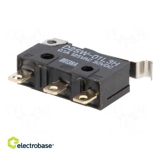 Microswitch SNAP ACTION | 0.1A/125VAC | 0.1A/30VDC | SPDT | ON-(ON) фото 8