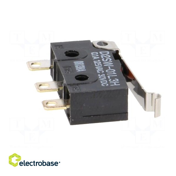 Microswitch SNAP ACTION | 0.1A/125VAC | 0.1A/30VDC | SPDT | ON-(ON) image 9