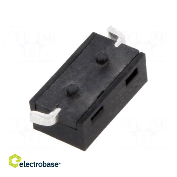 Microswitch SNAP ACTION | 0.1A/48VDC | without lever | SPST-NO фото 2