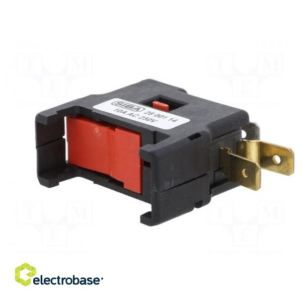 Microswitch SNAP ACTION | 10A/250VAC | Rcont max: 4mΩ | Pos: 2 image 4