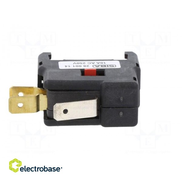 Microswitch SNAP ACTION | 10A/250VAC | Rcont max: 4mΩ | Pos: 2 image 7