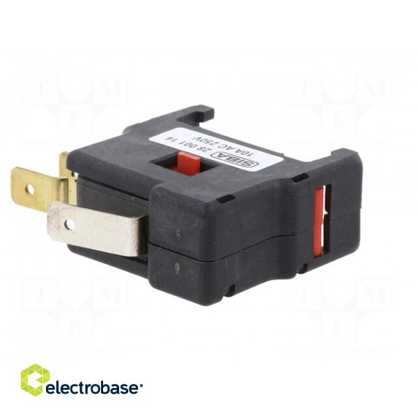 Microswitch SNAP ACTION | 10A/250VAC | Rcont max: 4mΩ | Pos: 2 image 8