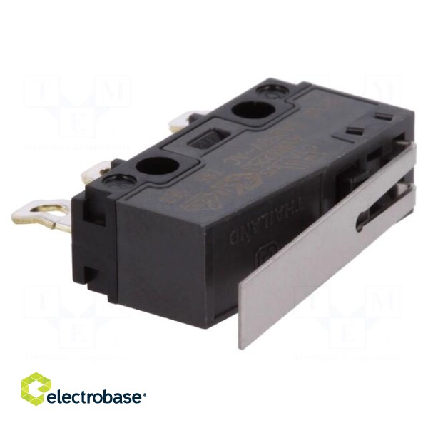 Microswitch SNAP ACTION | 5A/250VAC | 5A/30VDC | with lever | SPDT paveikslėlis 1