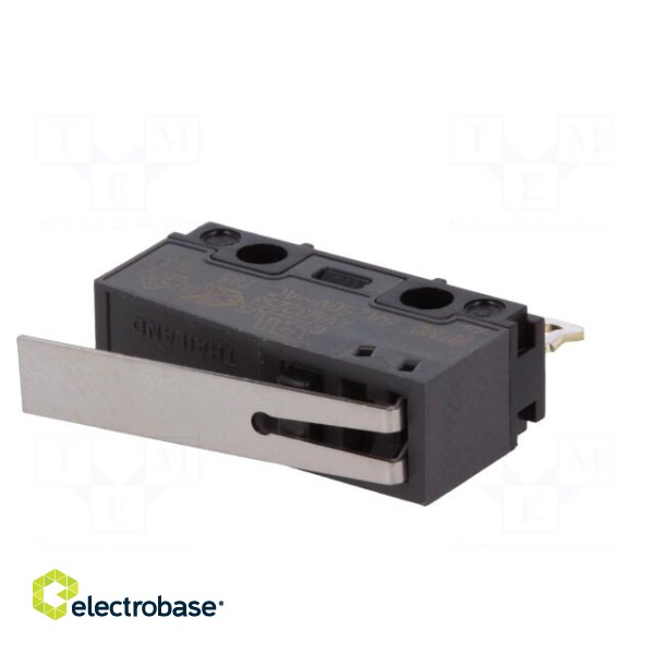 Microswitch SNAP ACTION | 5A/250VAC | 5A/30VDC | with lever | SPDT paveikslėlis 4