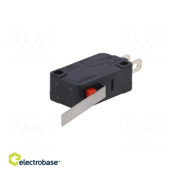 Microswitch SNAP ACTION | 5A/250VAC | with lever | SPDT | ON-(ON) paveikslėlis 2
