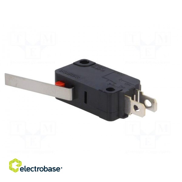 Microswitch SNAP ACTION | 5A/250VAC | with lever | SPDT | ON-(ON) image 4