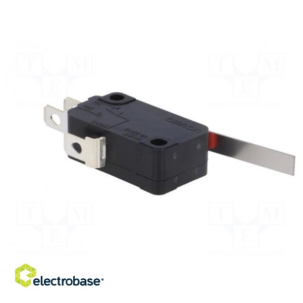 Microswitch SNAP ACTION | 5A/250VAC | with lever | SPDT | ON-(ON) paveikslėlis 8