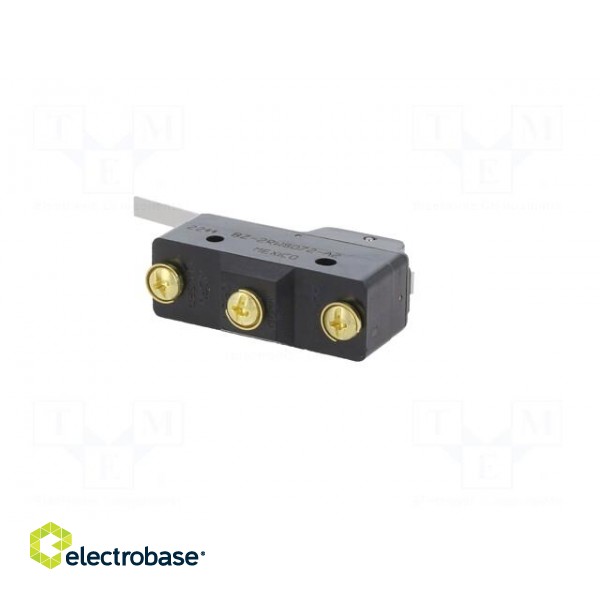 Microswitch SNAP ACTION | 1A/125VAC | with lever | SPDT | ON-(ON) paveikslėlis 8