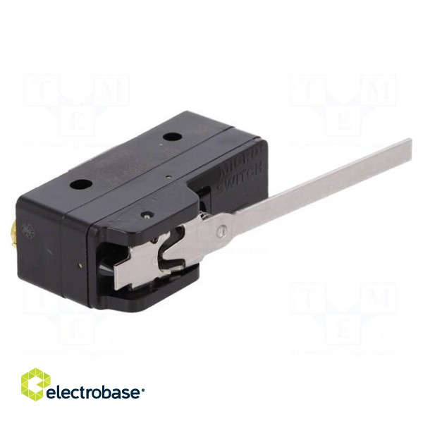 Microswitch SNAP ACTION | precise operation,with lever | SPDT image 1