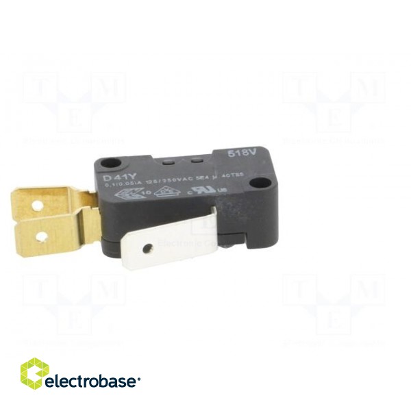 Microswitch SNAP ACTION | SPDT | 0.1A/250VAC | 0.05A/250VDC | Pos: 2 image 7