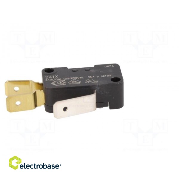 Microswitch SNAP ACTION | SPDT | 0.1A/250VAC | 0.05A/250VDC | Pos: 2 image 7