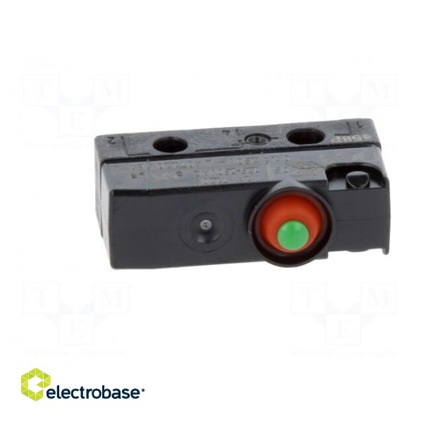 Microswitch SNAP ACTION | 0.1A/250VAC | without lever | SPDT | Pos: 2 image 3