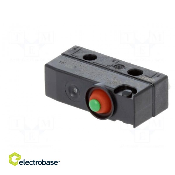 Microswitch SNAP ACTION | 0.1A/250VAC | without lever | SPDT | Pos: 2 image 4