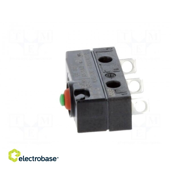 Microswitch SNAP ACTION | 0.1A/250VAC | without lever | SPDT | Pos: 2 image 5