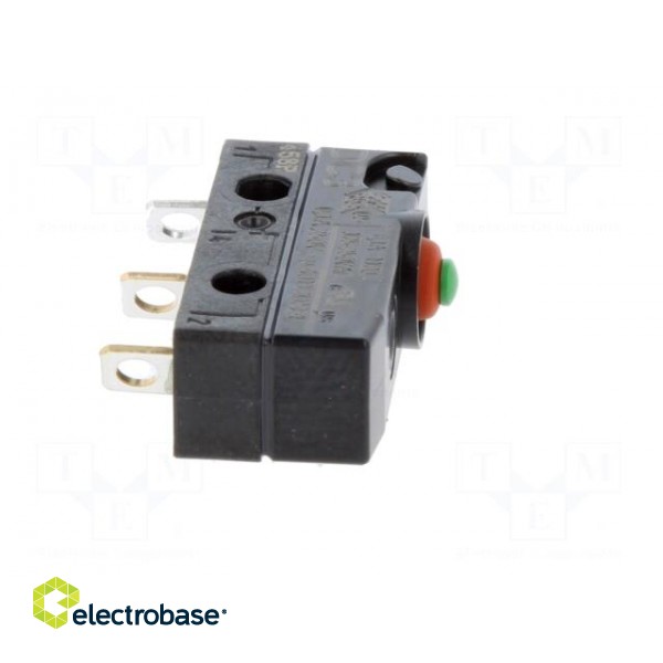 Microswitch SNAP ACTION | 0.1A/250VAC | without lever | SPDT | Pos: 2 paveikslėlis 9