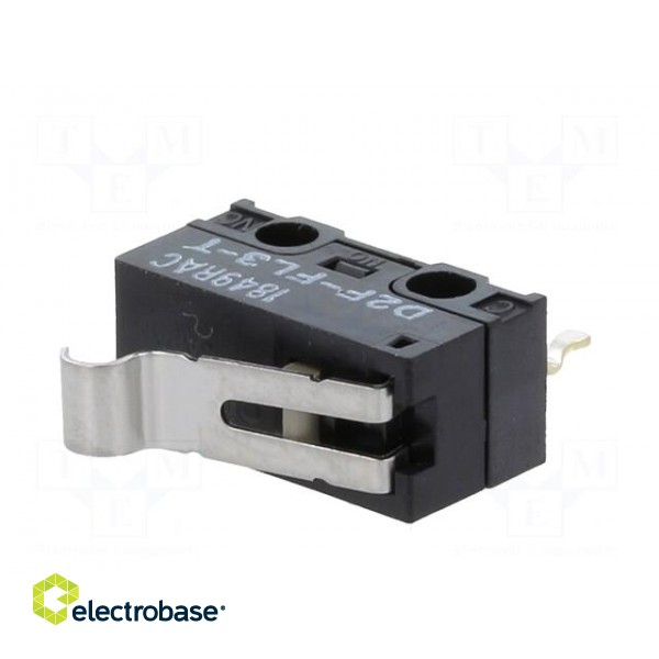 Microswitch SNAP ACTION | 0.5A/30VDC | SPDT | Rcont max: 50mΩ | Pos: 2 image 4