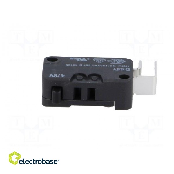 Microswitch SNAP ACTION | 10A/250VAC | without lever | SPDT | Pos: 2 image 1