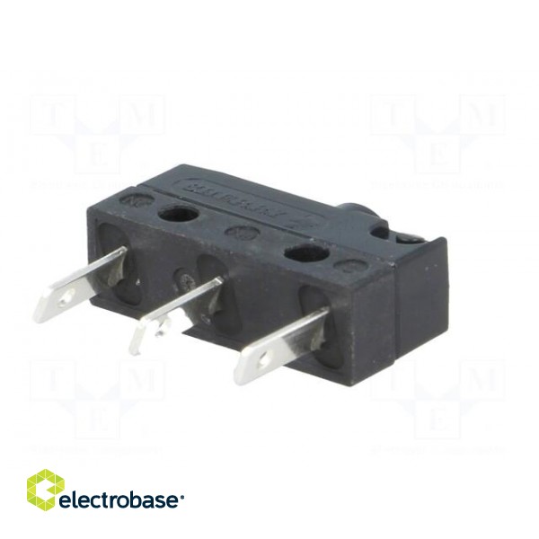 Microswitch SNAP ACTION | SPDT | 10A/250VAC | ON-(ON) | Pos: 2 | IP67 image 8