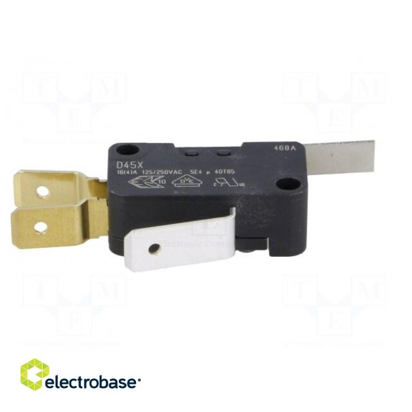 Microswitch SNAP ACTION | 16A/250VAC | with lever | SPDT | ON-(ON) image 7