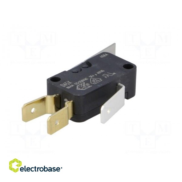 Microswitch SNAP ACTION | SPDT | 16A/250VAC | 4A/250VDC | ON-(ON) фото 6