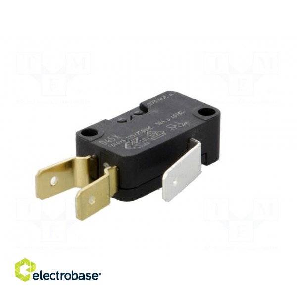 Microswitch SNAP ACTION | SPDT | 16A/250VAC | 4A/250VDC | ON-(ON) image 6