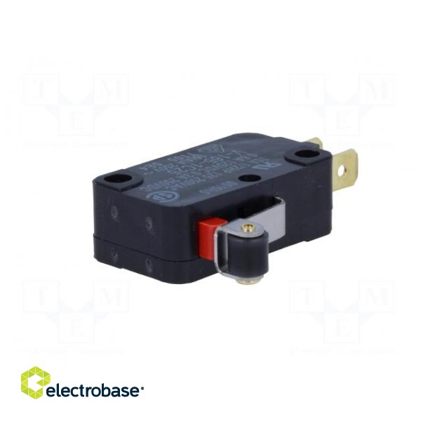 Microswitch SNAP ACTION | SPDT | 16A/250VAC | ON-(ON) | Pos: 2 | IP40 image 2