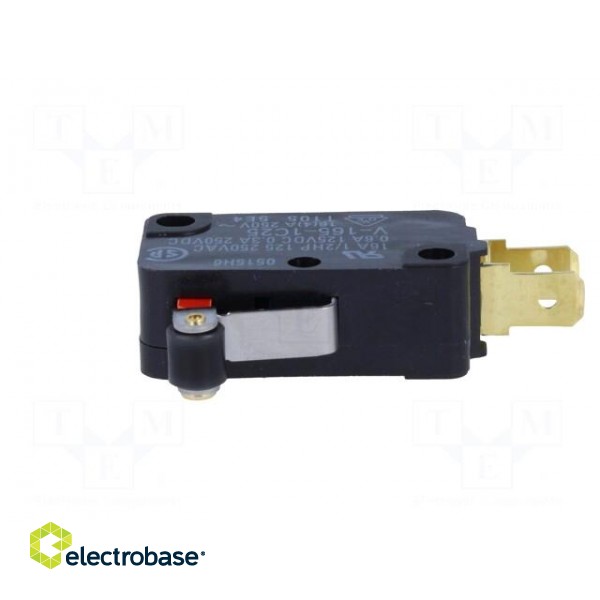 Microswitch SNAP ACTION | 16A/250VAC | SPDT | ON-(ON) | Pos: 2 | IP40 image 3