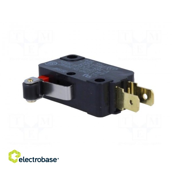 Microswitch SNAP ACTION | SPDT | 16A/250VAC | ON-(ON) | Pos: 2 | IP40 image 4