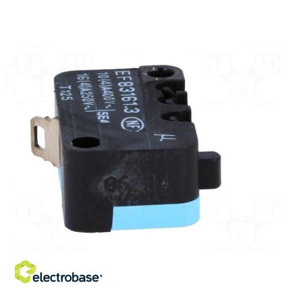 Microswitch SNAP ACTION | SPDT | 16A/250VAC | ON-(ON) | Pos: 2 | IP40 image 9