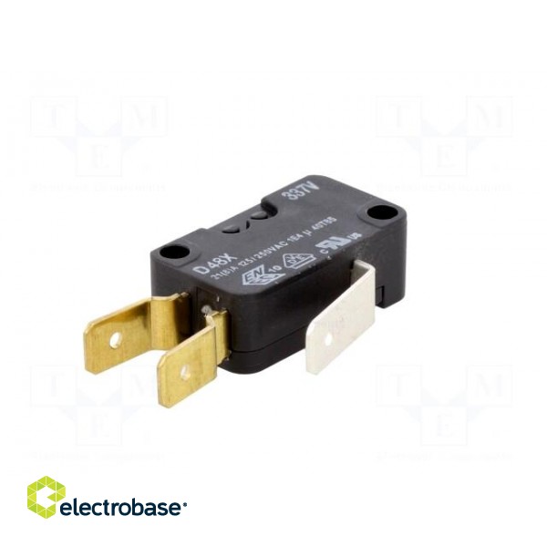 Microswitch SNAP ACTION | SPDT | 21A/250VAC | 8A/250VDC | ON-(ON) image 6