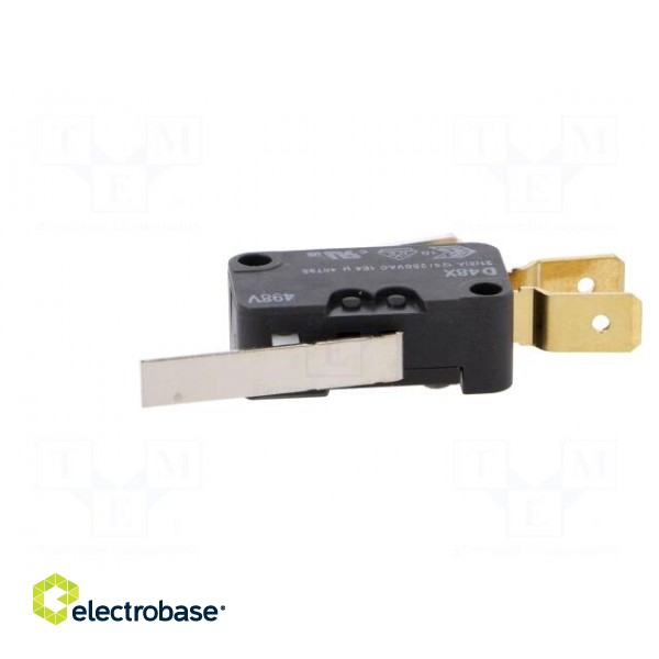 Microswitch SNAP ACTION | SPDT | 21A/250VAC | 8A/250VDC | ON-(ON) image 3