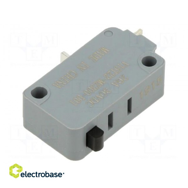 Microswitch SNAP ACTION | 22A/250VAC | SPDT | ON-(ON) | Pos: 2 | 2.84N