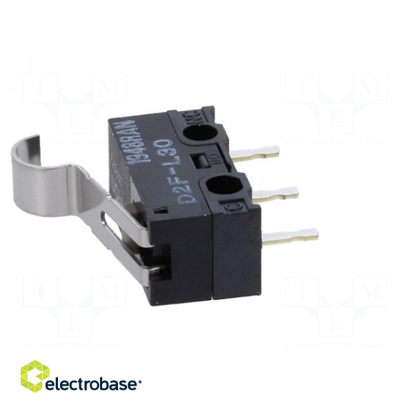 Microswitch SNAP ACTION | 2A/30VDC | SPDT | Rcont max: 50mΩ | Pos: 2 фото 5