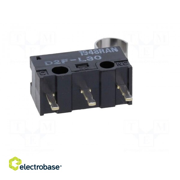 Microswitch SNAP ACTION | 2A/30VDC | SPDT | Rcont max: 50mΩ | Pos: 2 фото 7