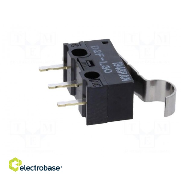 Microswitch SNAP ACTION | 2A/30VDC | SPDT | Rcont max: 50mΩ | Pos: 2 paveikslėlis 9