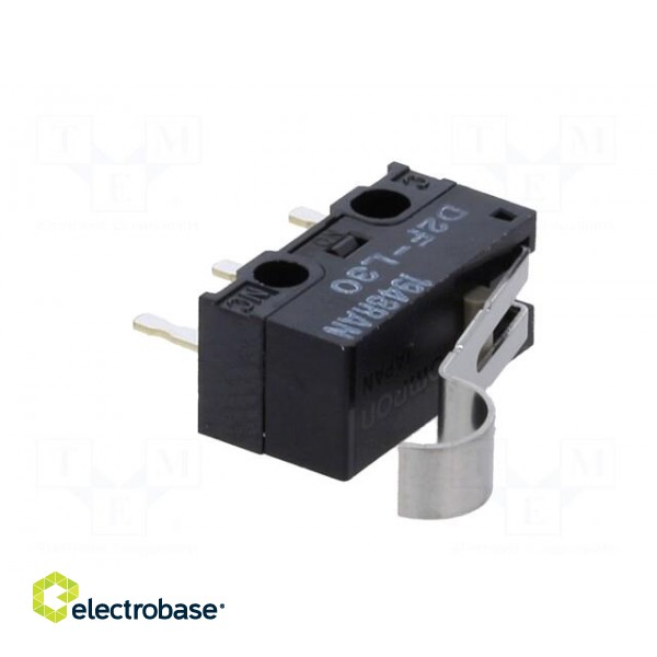 Microswitch SNAP ACTION | 2A/30VDC | SPDT | Rcont max: 50mΩ | Pos: 2 image 2