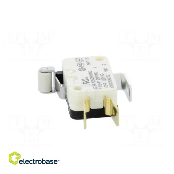 Microswitch SNAP ACTION | SPDT | 6A/250VAC | ON-(ON) | Pos: 2 image 5