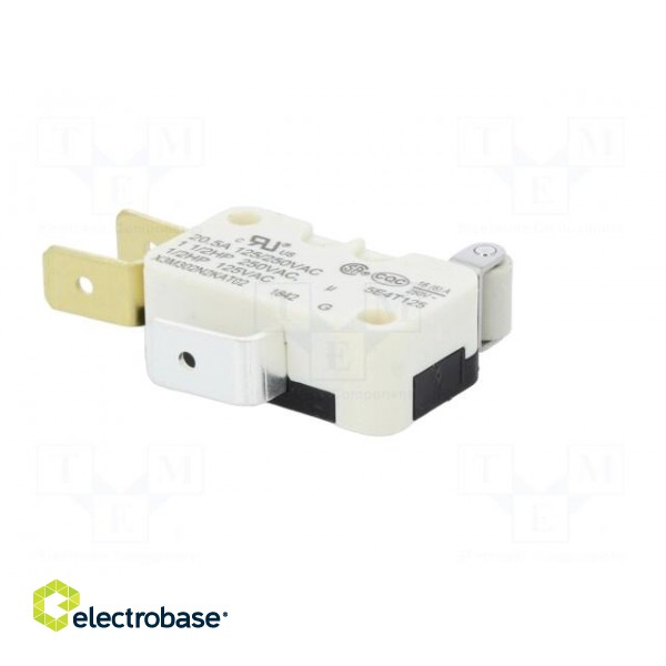 Microswitch SNAP ACTION | SPDT | 6A/250VAC | ON-(ON) | Pos: 2 image 8