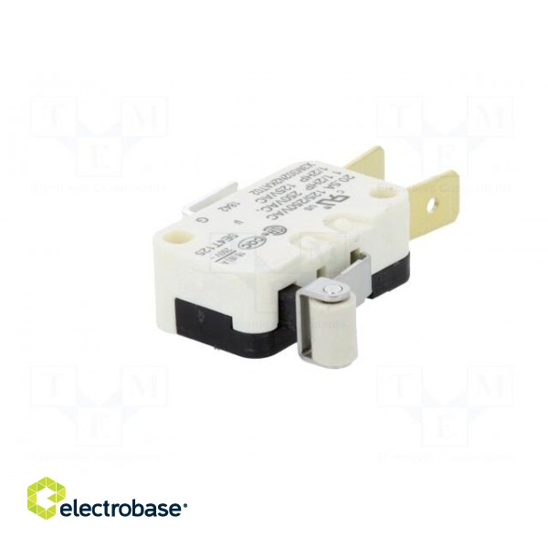 Microswitch SNAP ACTION | SPDT | 6A/250VAC | ON-(ON) | Pos: 2 image 2