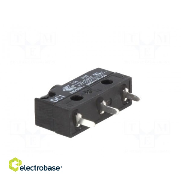Microswitch SNAP ACTION | SPDT | 6A/250VAC | ON-(ON) | Pos: 2 | IP67 image 6
